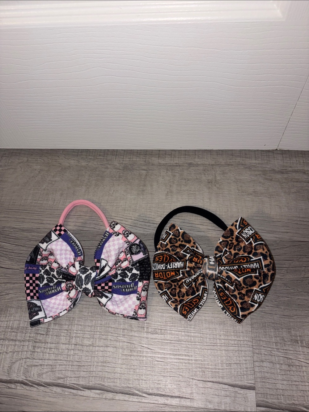 Baby Harley Davidson Bows